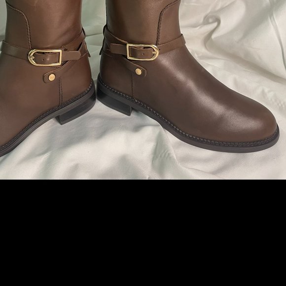 Franco Sarto Women’s Footware Hadley leather Close Toe Over Knee - Picture 5 of 6